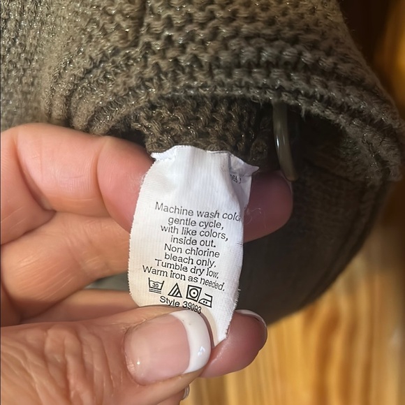 J.Crew Olive Green Knit Cardigan - Picture 6 of 10